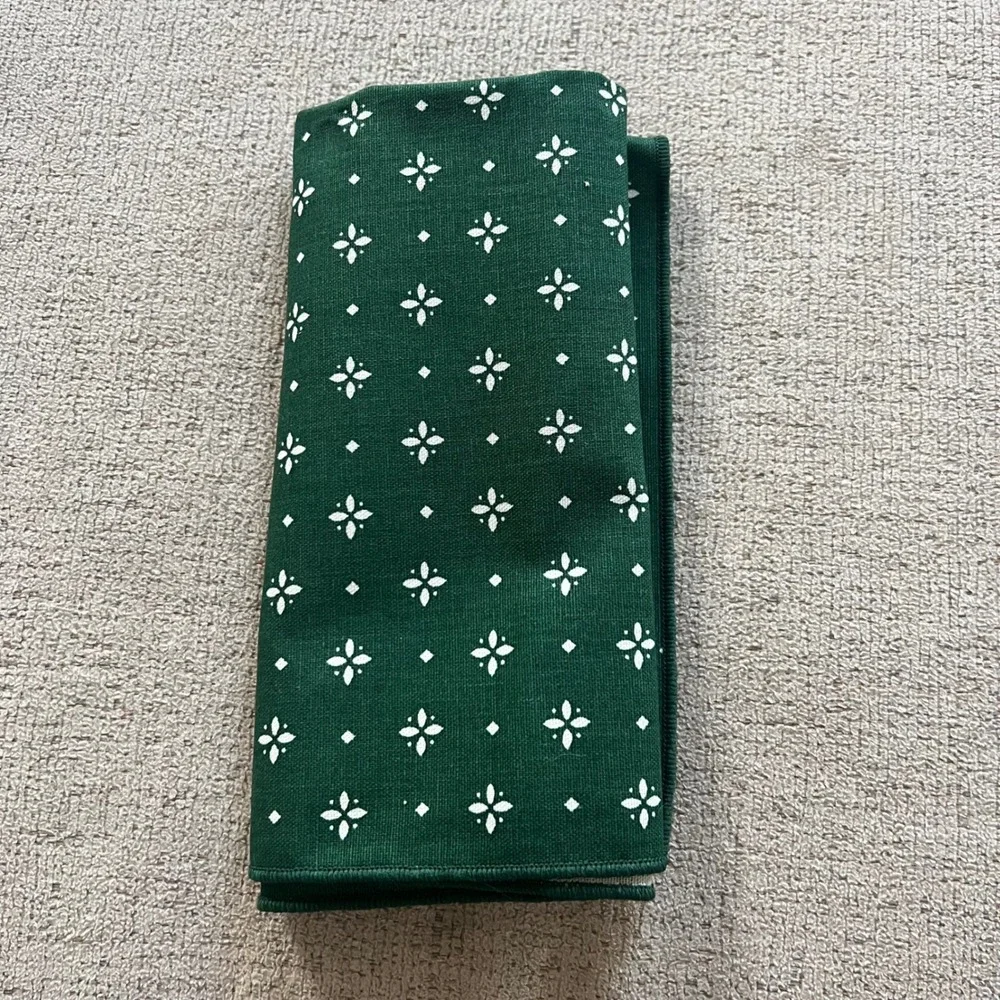 Longaberger Vintage Lot 11 Cloth Napkins Liners Floral Plaid Holiday Autumn